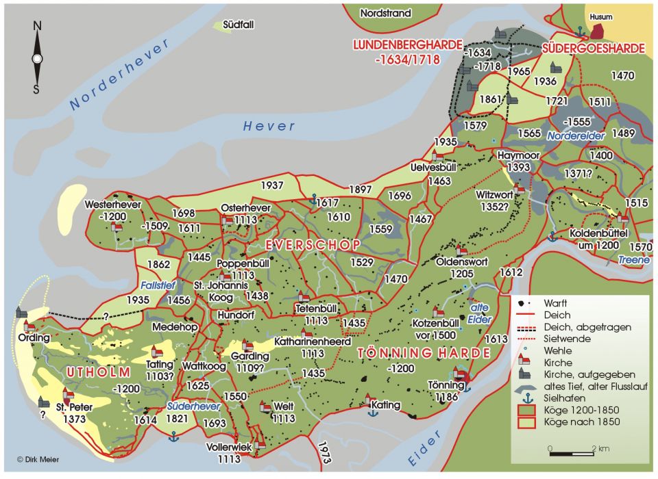 Eiderstedt - Küstenarchäologie in Schleswig Holstein | Dr. Dirk Meier